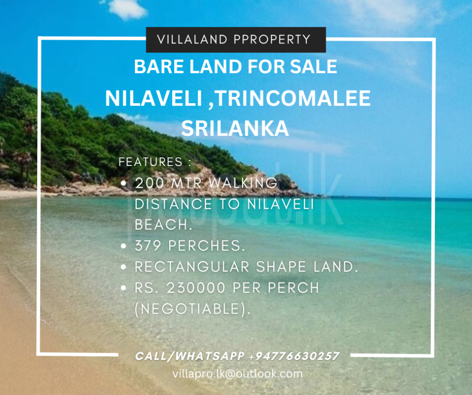 Commercial Land for Sale in Nilaveli