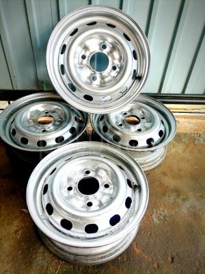 steel wheel rims.