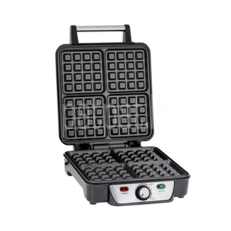 GEEPAS GWM5417 4 Slice Non-Stick Electric Belgian Waffle Maker