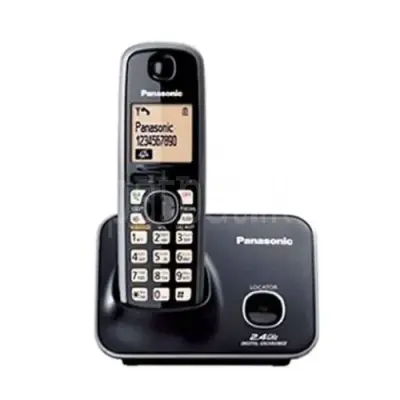 Panasonic Cordless Phone 1.8-Inch LCD 100-Name & Number Phonebook KX-TG3711SX