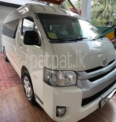 Toyota Hiace 2015 - භාවිතා කරන ලද වෑන් රථය sale in Sri Lanka - patpat.lk