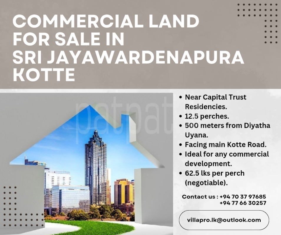 Commercial Land for Sale in Kotte