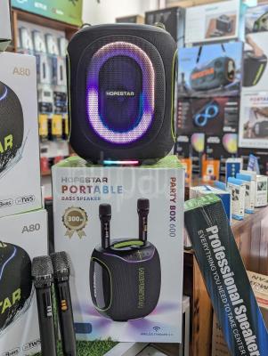 Hopestar Partybox 600 High Power Outdoor Party Speakers with Dual Mic (300W)