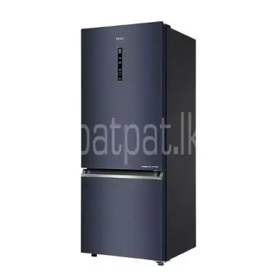Haier 445L Double Door Inverter Bottom Freezer Refrigerator – Black Glass HRB-4952CKG