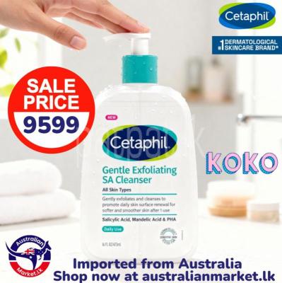 Cetaphil | Gentle Exfoliating SA Cleanser | 473ml | Original & Authentic | Made in Canada 🇨🇦 | Imported from Australia 🇭🇲 | Online Payment | COD | KOKO