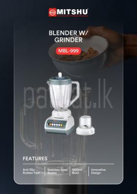 MITSHU BLENDER WITH GRINDER – 1.5L