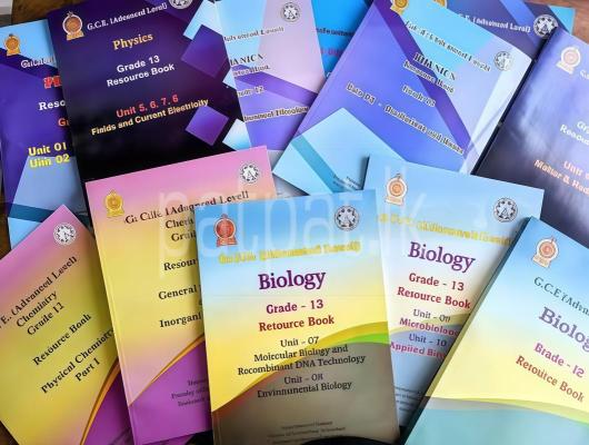 A/L Science English Medium Resource Books & Practical Guides (New Syllabus)