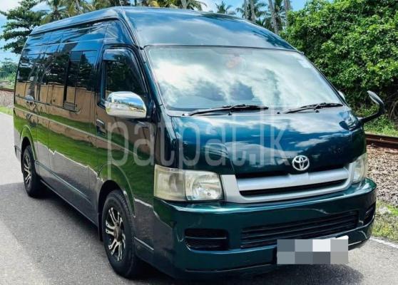 Toyota Hiace 2006 - Reconditioned Van sale in Sri Lanka - patpat.lk