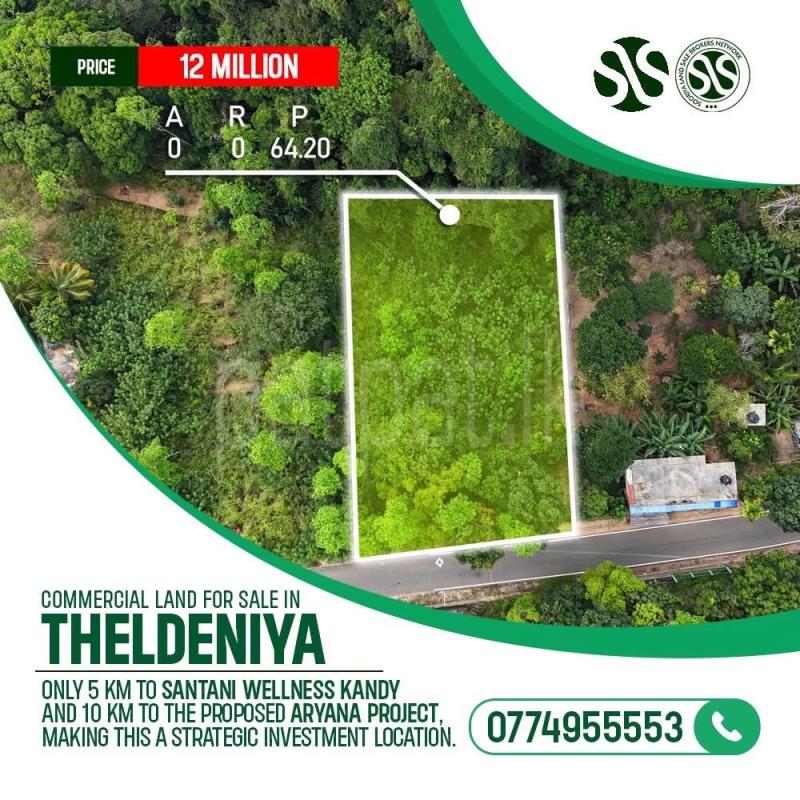Commercial Land for Sale in Teldeniya