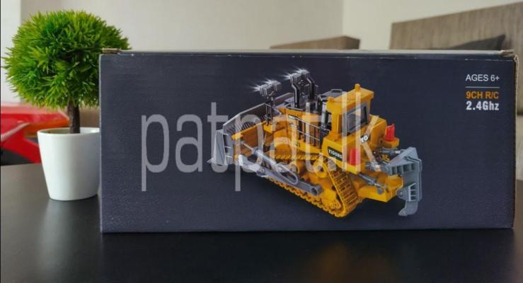 YIGONG New RC Bulldozers 9 Channels 2.4G Remote Controlled Vehicle