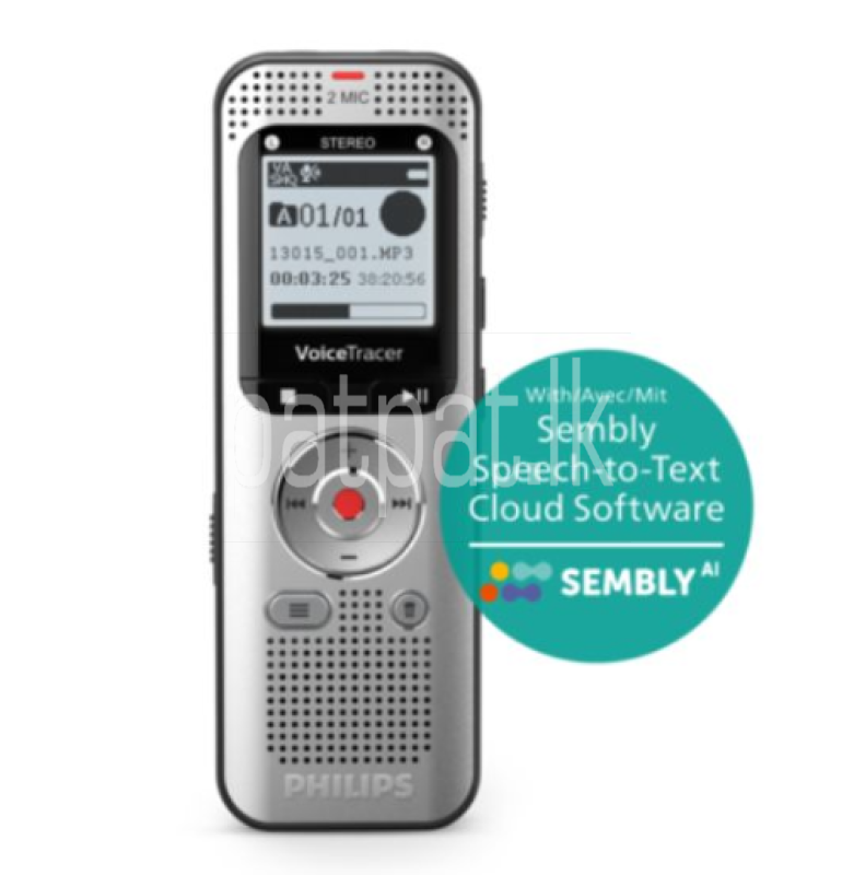 PHILIPS VoiceTracer Audio Recorder DVT2015