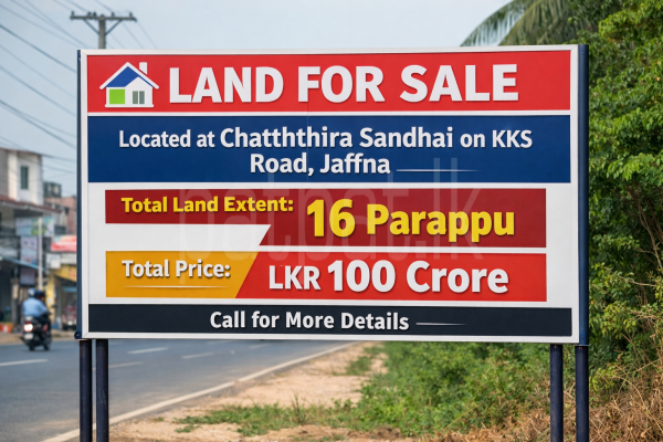 Residential Land for Sale in Jaffna