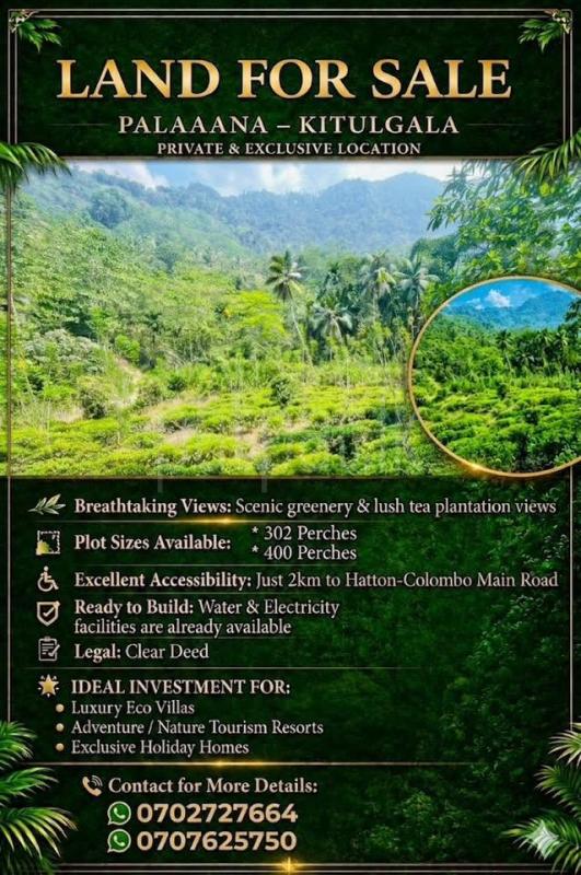 Agricultural Land for Sale in Kitulgala