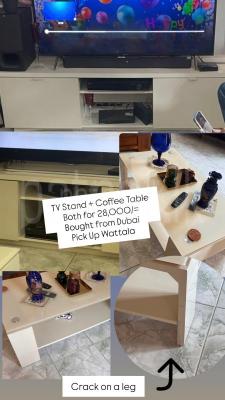 Coffee table And Tv Stand