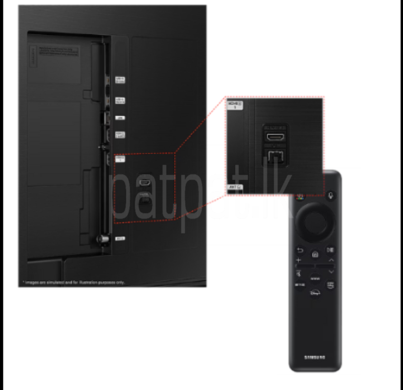 SAMSUNG 55″ Crystal UHD DU8000 4K Smart TV (2024)