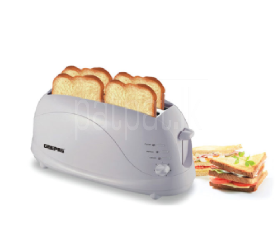 GEEPAS GBT9895 4-SLICE BREAD TOASTER