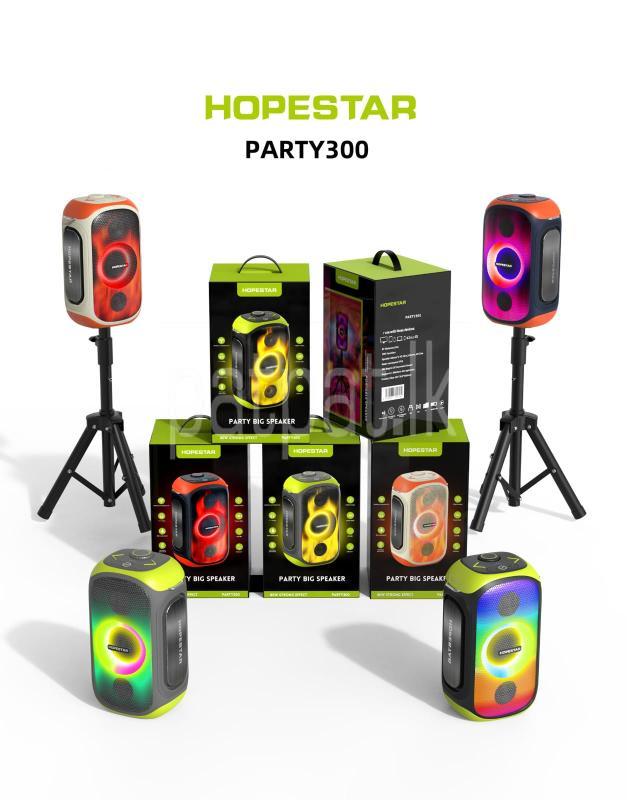 New Hopestar Party 300 Speakers with Wirless Mic (80W)