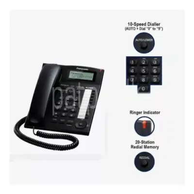 Panasonic KX-TS880MX Integrated Corded Telephone