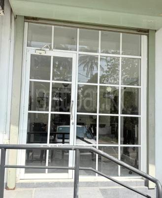 Tempered Glass Front Full Door