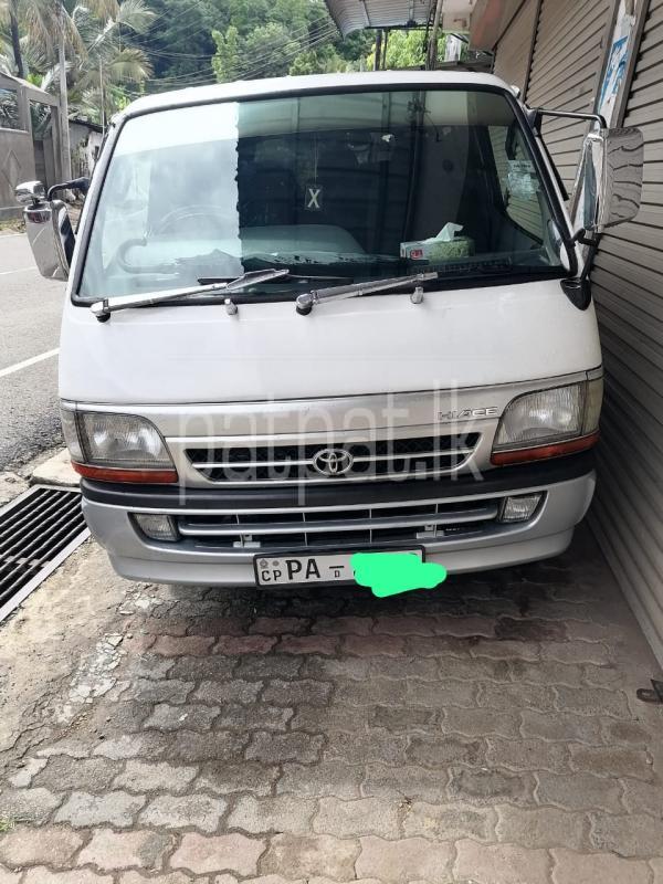 Toyota Hiace 1999 -  වෑන් රථය sale in Sri Lanka - patpat.lk