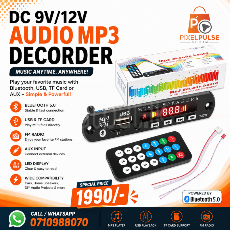Bluetooth MP3 Decoder