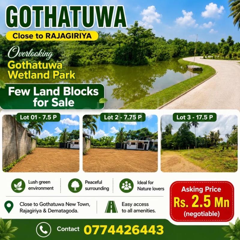 Residential Land for Sale in Rajagiriya