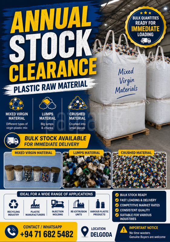 Plastic RAW Material Plastic Available in Bulk