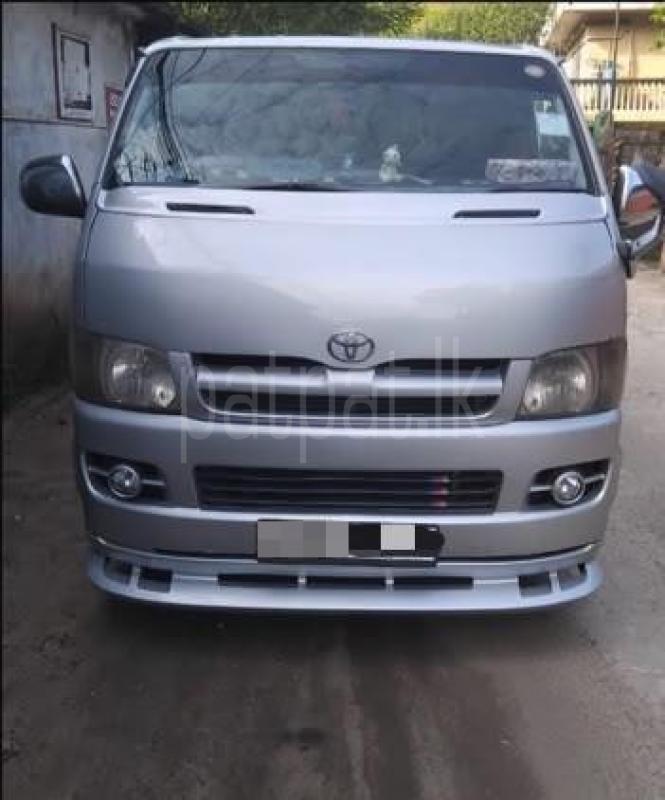 Toyota Hiace 2006 -  වෑන් රථය sale in Sri Lanka - patpat.lk