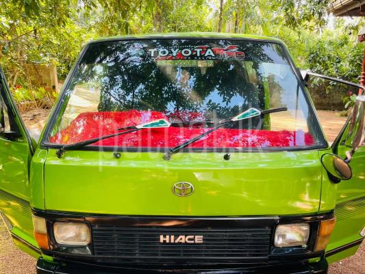 Toyota Hiace 1987 -  වෑන් රථය sale in Sri Lanka - patpat.lk