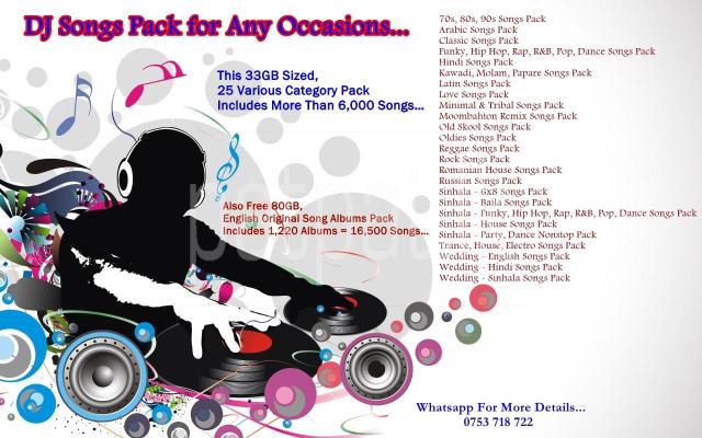 DJ Songs Pack for Any Occasions...