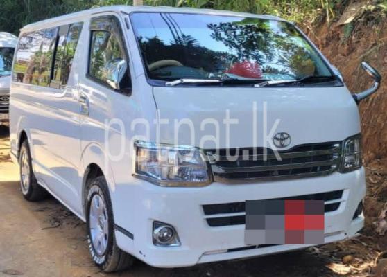 Toyota Hiace 2012 - Used Van sale in Sri Lanka - patpat.lk