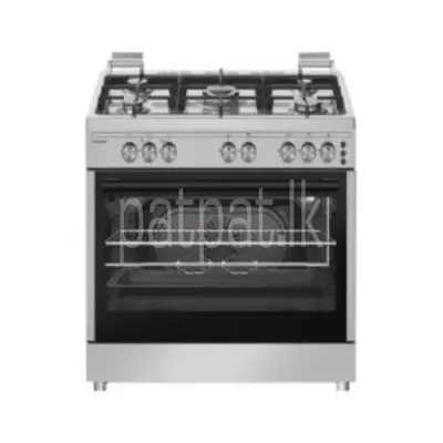 VENUS Cooker VC9065GSX 90×60 cm 5 Gas Burner Stain Steel Full Safety with Fan Cast Iron