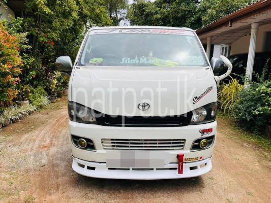 Toyota Hiace 2007 - Used Van sale in Sri Lanka - patpat.lk