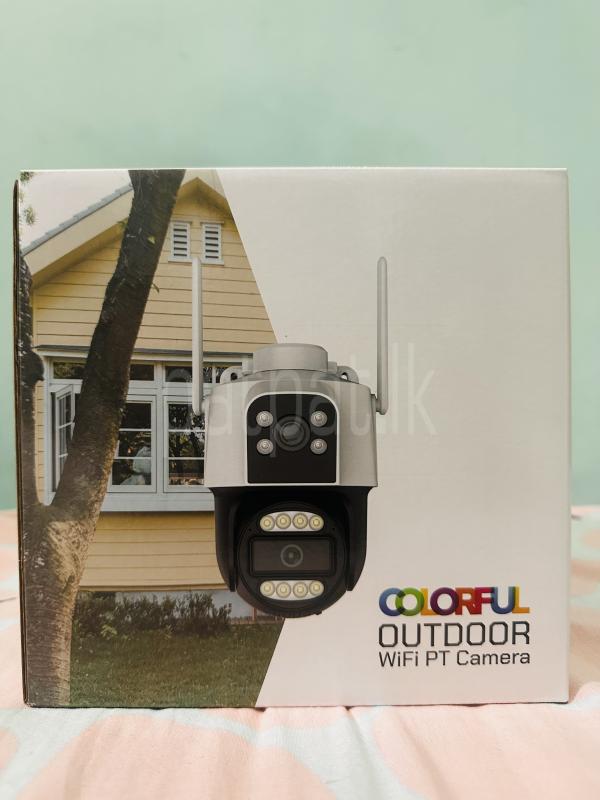4G Dual Lens 3MP CCTV Camera