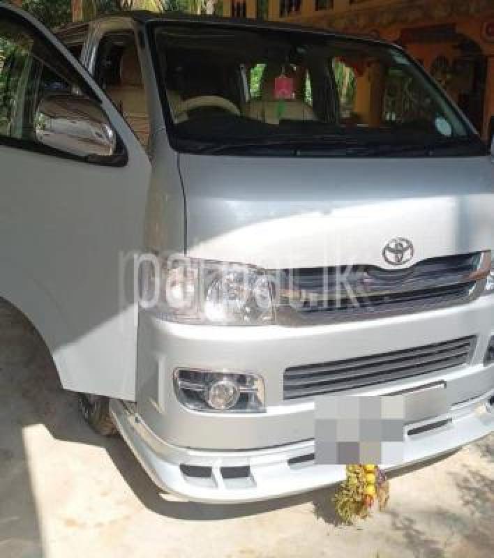 Toyota Hiace 2008 - භාවිතා කරන ලද වෑන් රථය sale in Sri Lanka - patpat.lk