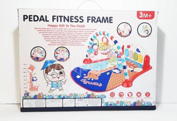 Baby 5 in1 Kick and Play Piano Gym Mat Fitness frame with Music |baeby