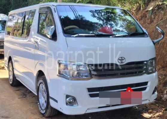 Toyota Hiace 2012 - மறுசீரமைக்கப்பட்டது வேன் sale in Sri Lanka - patpat.lk