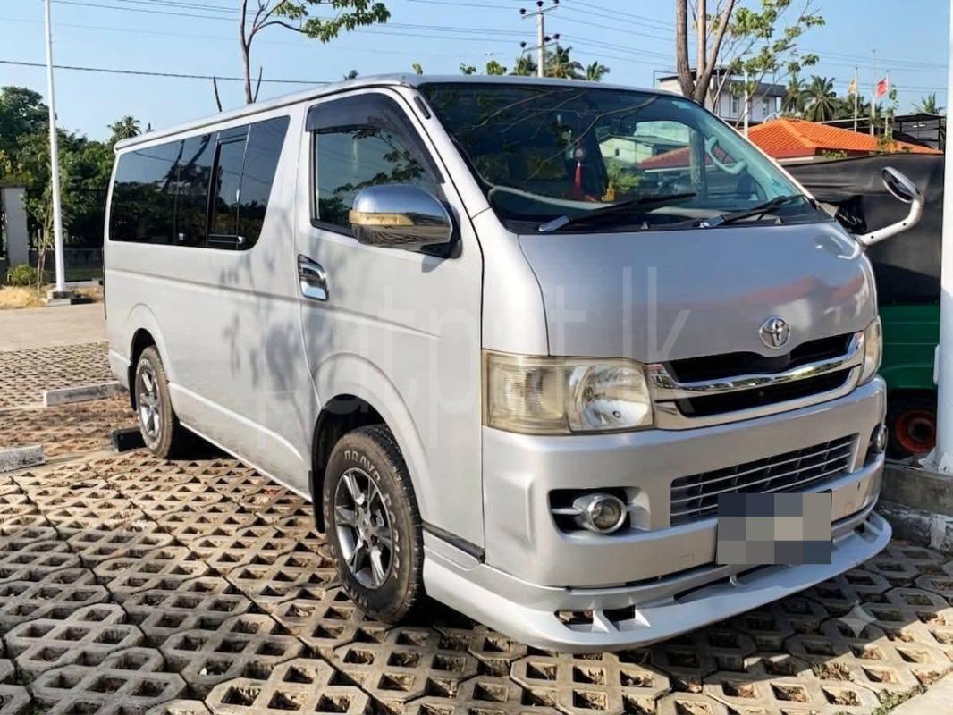 Toyota Hiace 2008 -  වෑන් රථය sale in Sri Lanka - patpat.lk