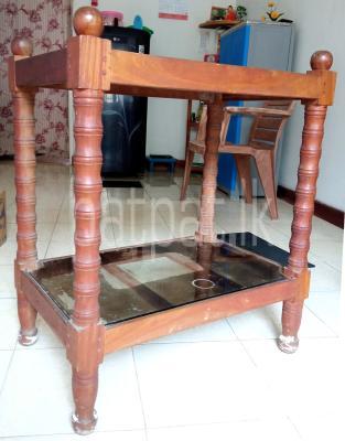 Double Shelf Side Table / TV Stand