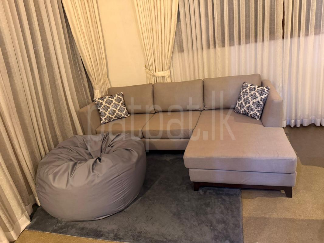 L Shaped 5 seater sofa(customised from Finez Furniture & Interior (Pvt) Ltd)