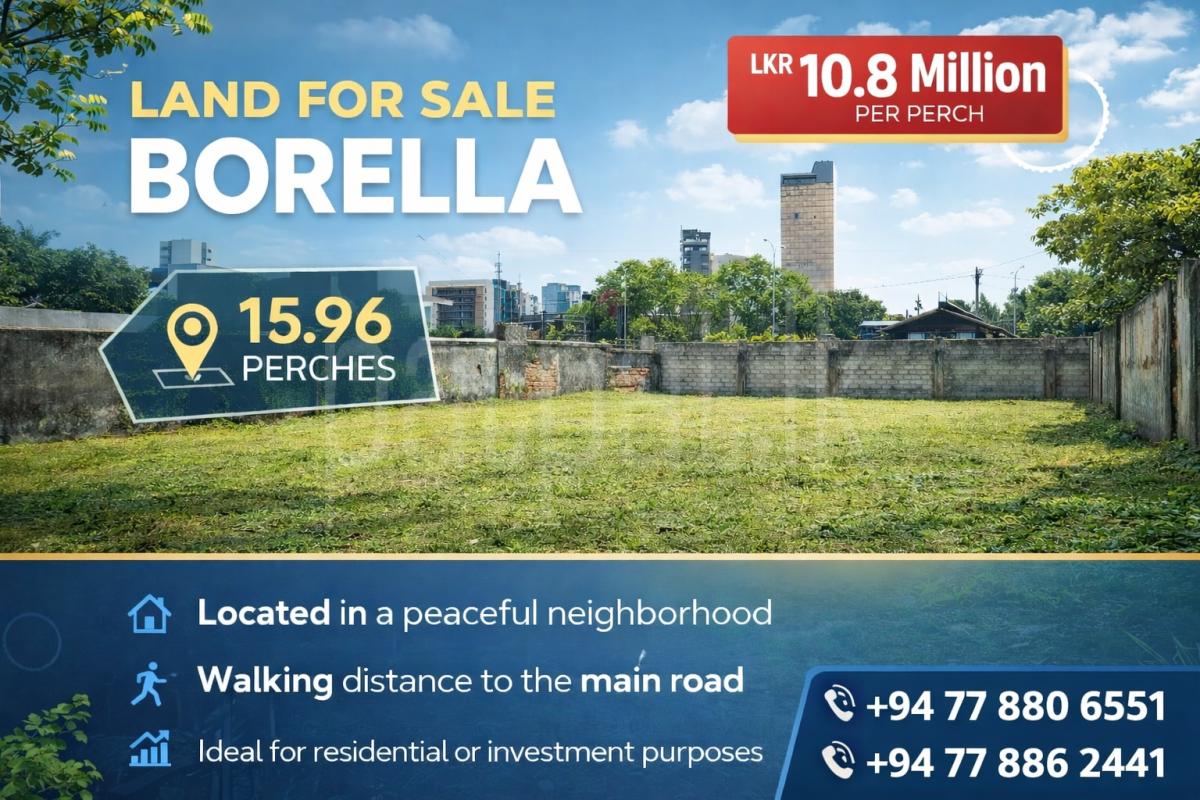 Commercial Land for Sale in Borella (Colombo 08) ads-image-1
