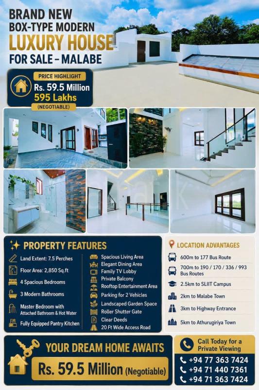 House for Sale in Malabe