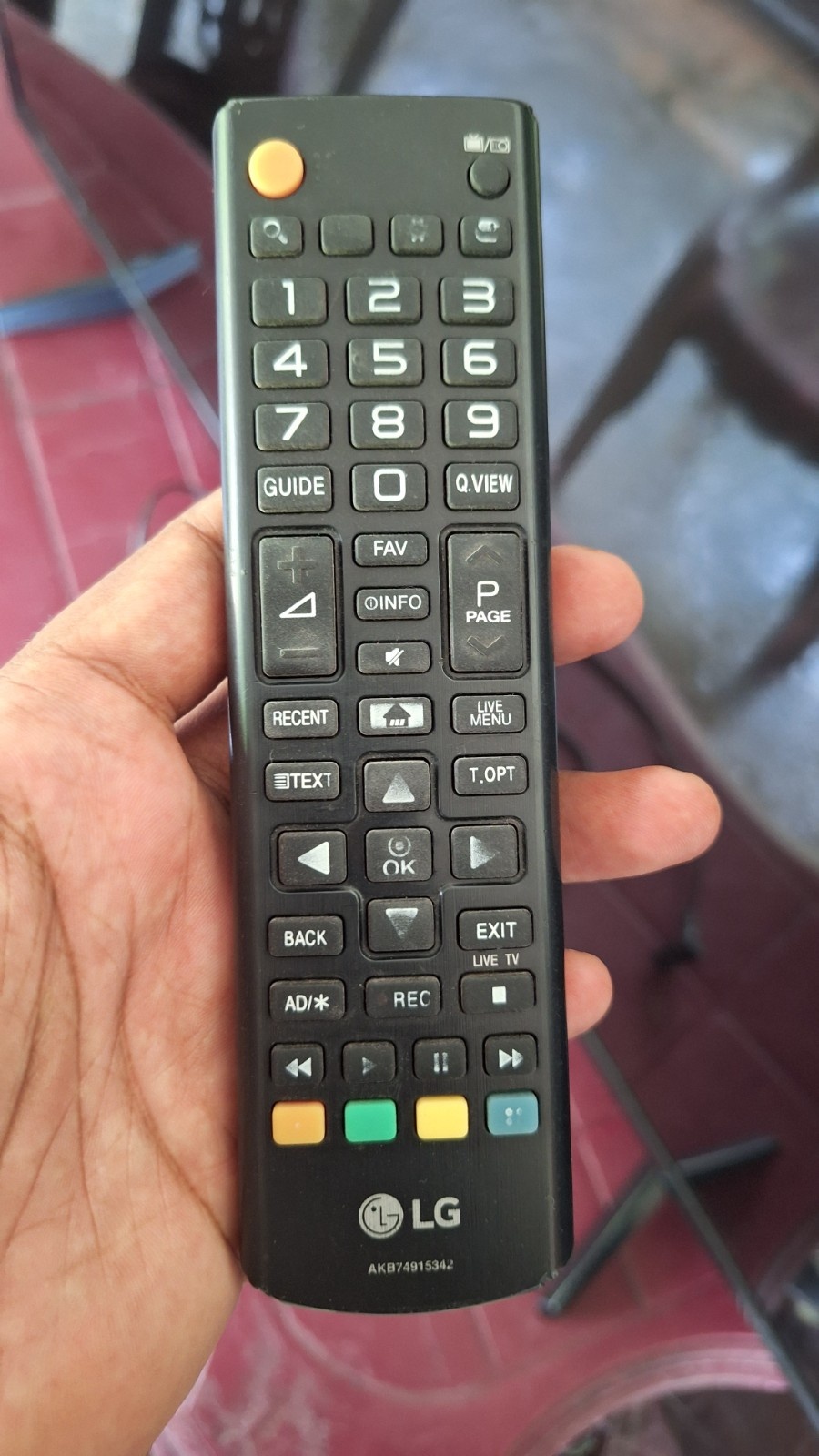 LG 43LH590V smart tv with webos