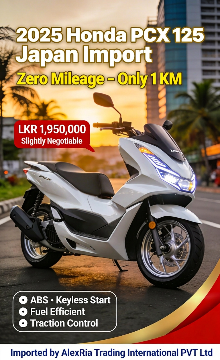 Honda PCX 2025 - Brand New Bike sale in Sri Lanka - patpat.lk