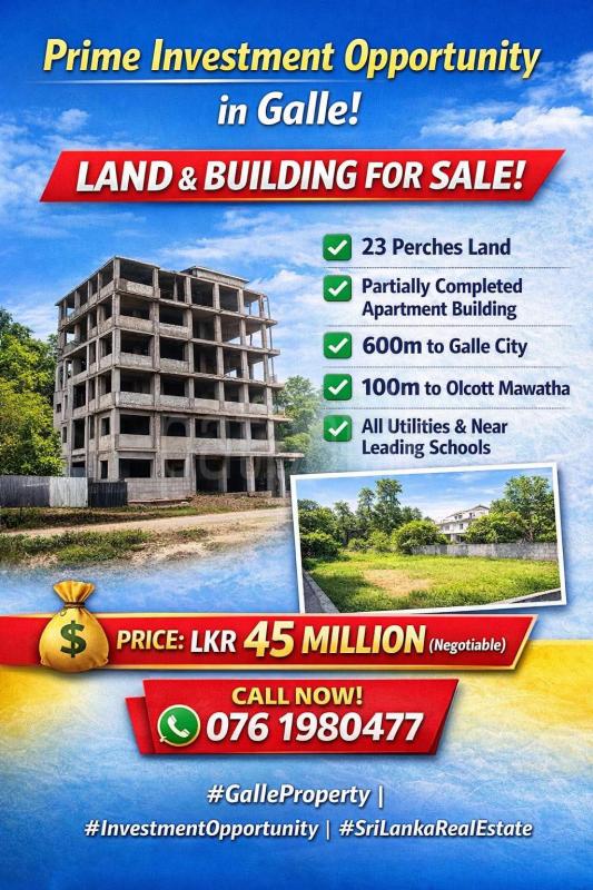 Building for Sale in Unawatuna