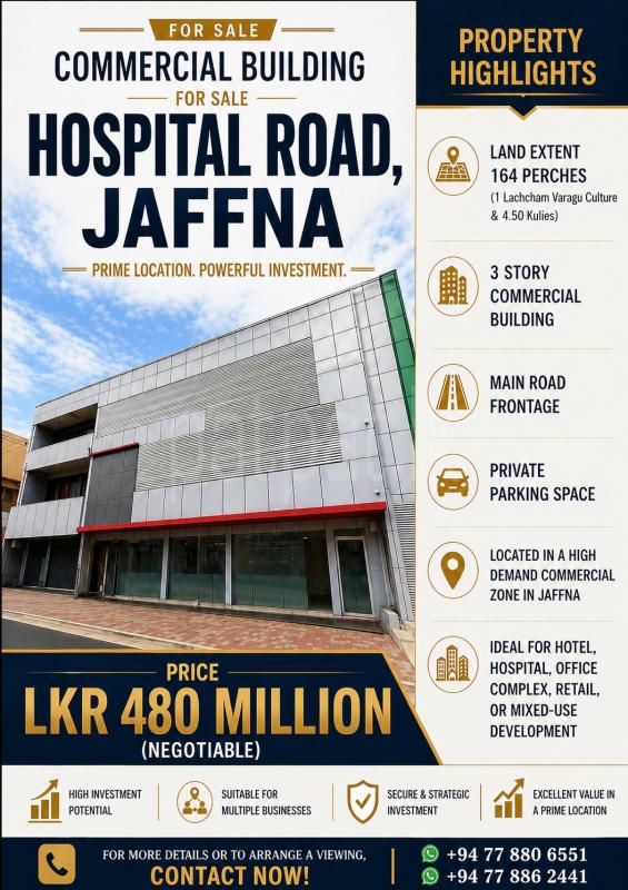 Building for Sale in Jaffna
