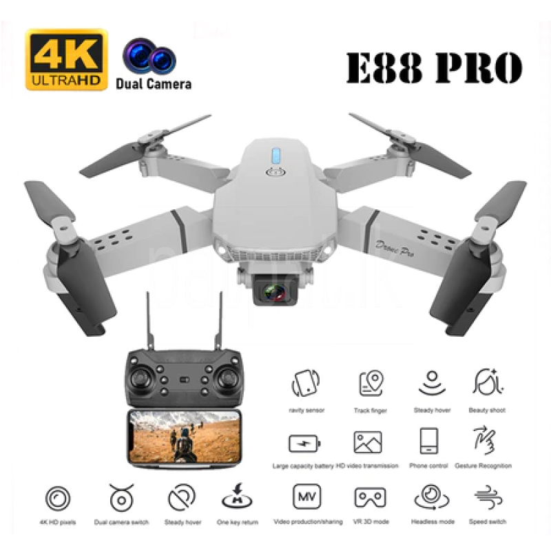 E88 Foldable Drone with 4K HD Camera ads-image-1