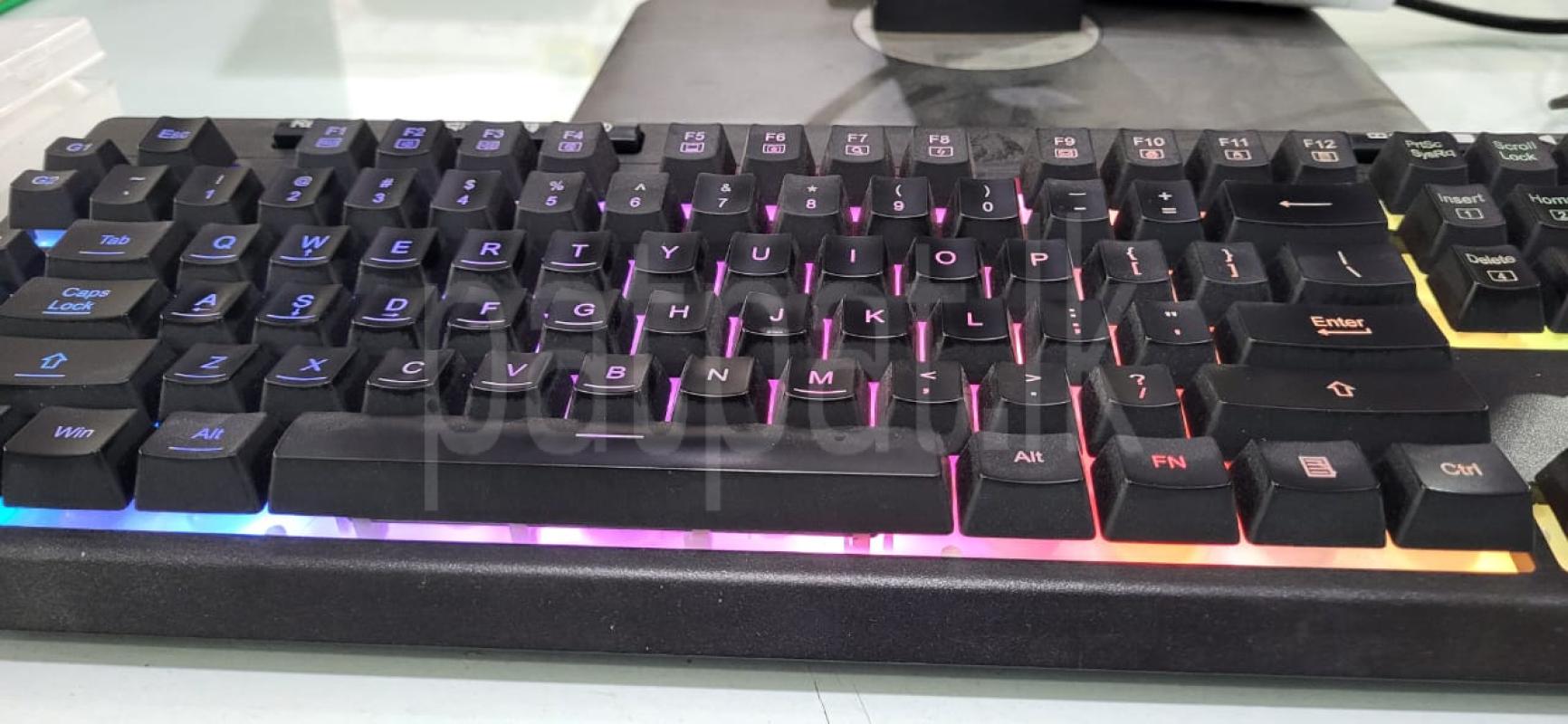 with warranty REDRAGON K512 SHIVA RGB Membrane Gaming Keyboard