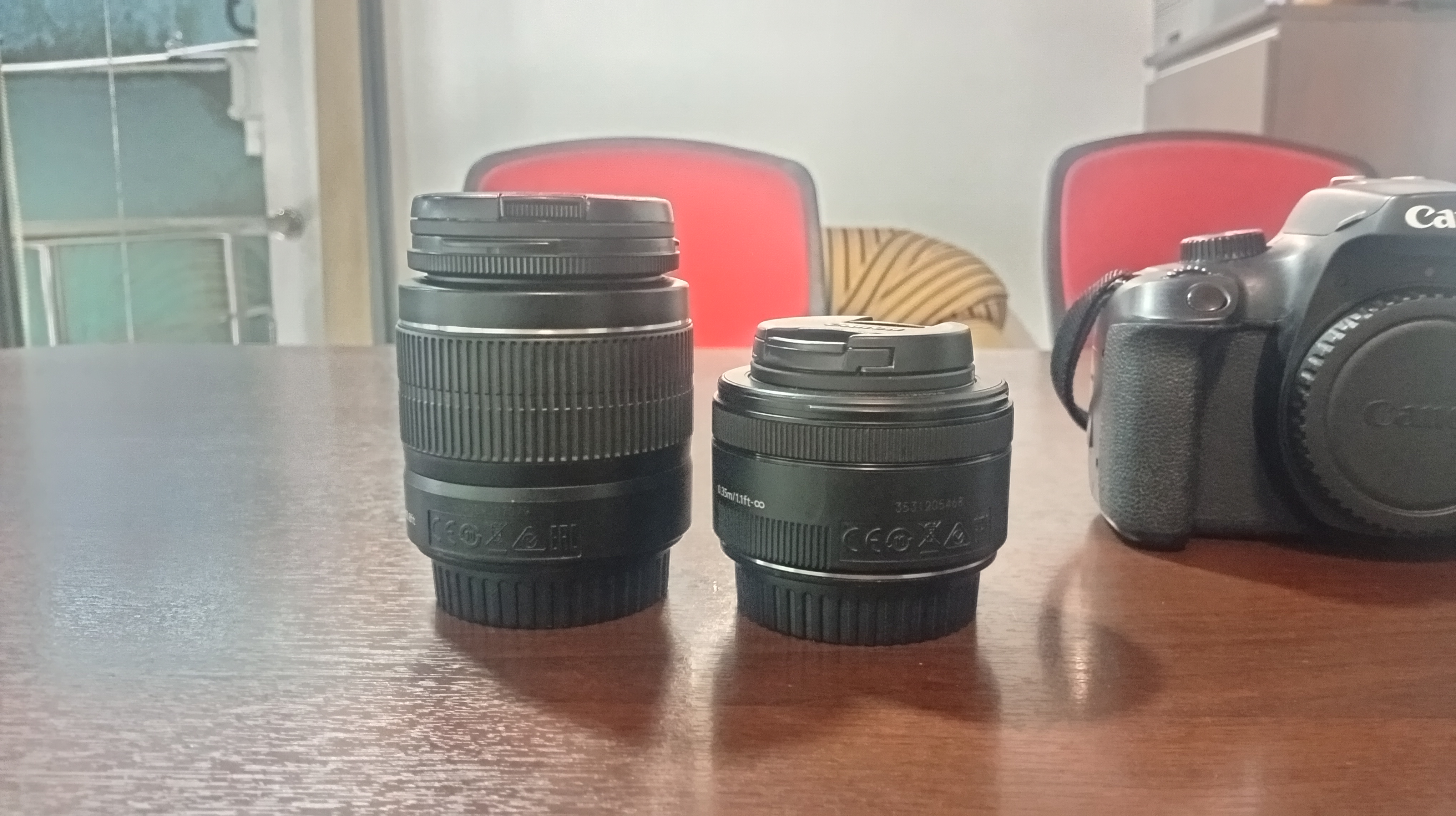 Canon EOS 4000D Camera with 2 Lenses for Sale