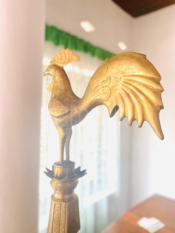 Sri Lankan Traditional Oil Lamp ( Kukula pahana )6ft ads-image-1